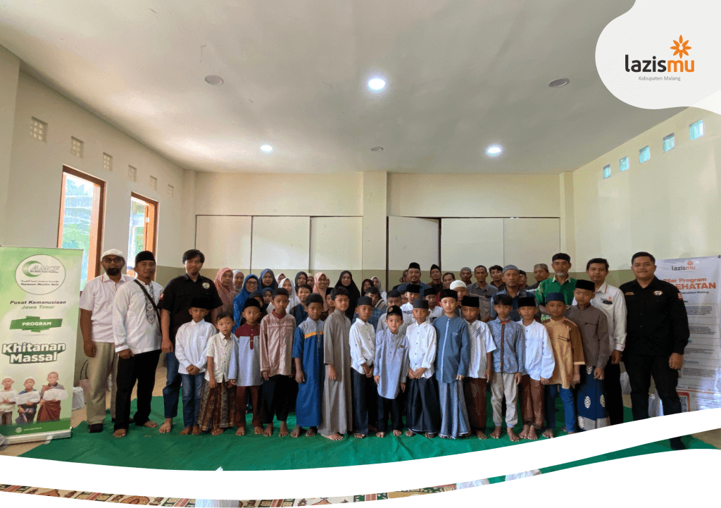 LAZISMU Kabupaten Malang Gelar Khitan Massal Gratis untuk Anak Yatim dan Dhuafa