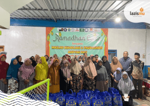 Ramadan Ceria 1447 H: Masjid Khadijah Dau Bagikan Ratusan Paket untuk Yatim, Dhuafa, dan Guru TPQ