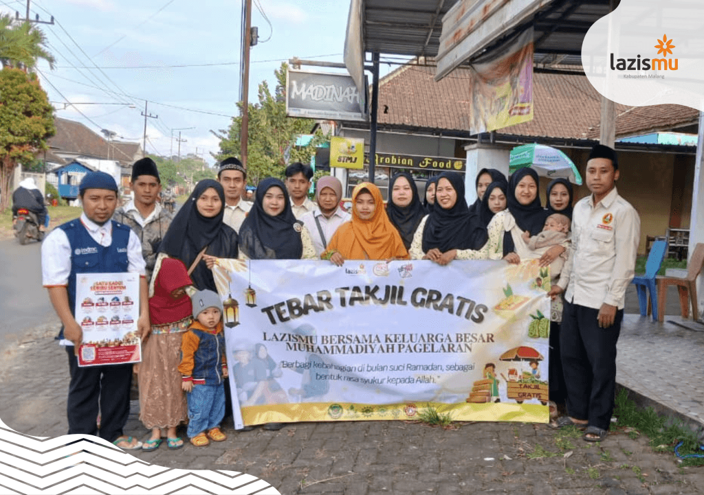 270 Paket Takjil Gratis Tersalurkan, PCPM & PCNA Pagelaran Tebar Kebaikan di Bulan Ramadan