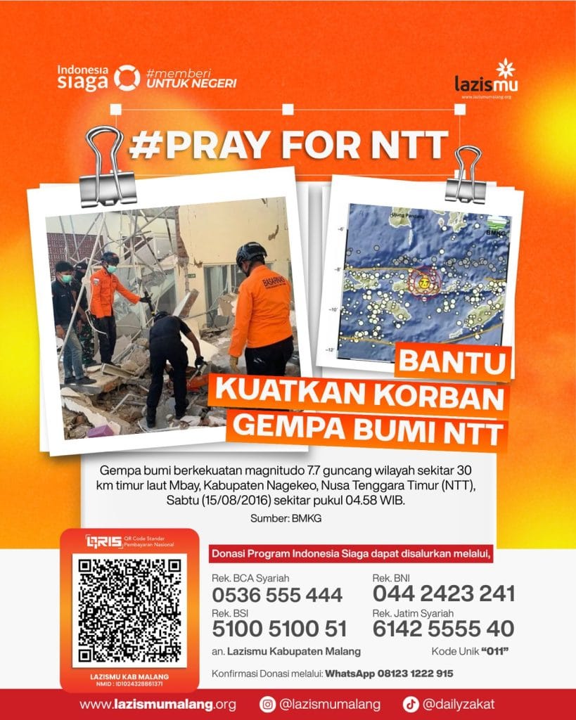 Penggalangan Dana untuk Korban Bencana NTT