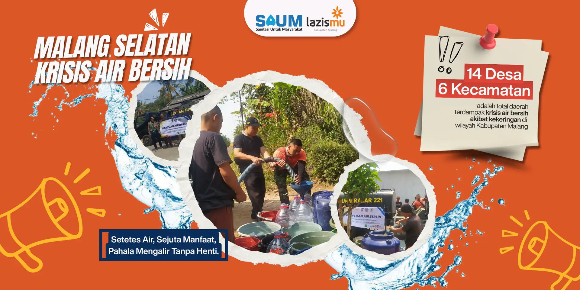 krisis air bersih malang selatan